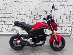 2018 Honda Grom (MSX125) MSX Red