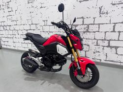 2018 Honda Grom (MSX125) MSX Red