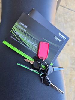 2024 Kawasaki KLR650 (KL650) Red