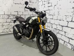 2025 Triumph Scrambler 400 X Scrambler Green