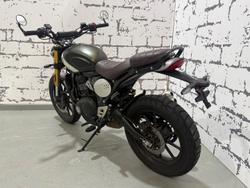 2025 Triumph Scrambler 400 X Scrambler Green