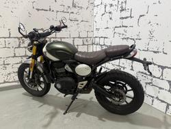 2025 Triumph Scrambler 400 X Scrambler Green