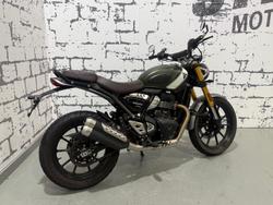 2025 Triumph Scrambler 400 X Scrambler Green
