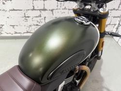 2025 Triumph Scrambler 400 X Scrambler Green