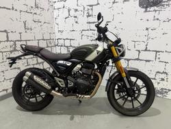 2025 Triumph Scrambler 400 X Scrambler Green