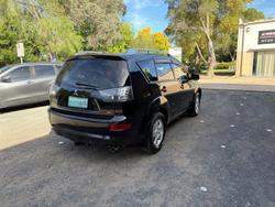 2007 Mitsubishi Outlander VR ZG MY07 4X4 On Demand Black Mica