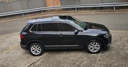 2017 Volkswagen Tiguan 162TSI Highline 5N MY17 Four Wheel Drive Deep Black