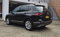 2017 Volkswagen Tiguan 162TSI Highline 5N MY17 Four Wheel Drive Deep Black