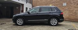 2017 Volkswagen Tiguan 162TSI Highline 5N MY17 Four Wheel Drive Deep Black