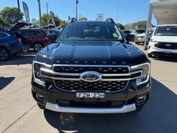 2025 Ford Ranger Platinum MY25.25 4X4 Dual Range Shadow Black