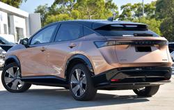 2025 Nissan Ariya Evolve FE0 MY25 Four Wheel Drive Akatsuki Copper/Black Roof