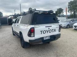 2017 Toyota Hilux Workmate GUN125R 4X4 Dual Range Glacier White
