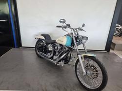1996 Harley-davidson FXSTC SOFTAIL CUSTOM TURQUOISE BLUE