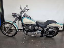 1996 Harley-davidson FXSTC SOFTAIL CUSTOM TURQUOISE BLUE