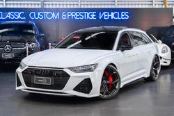 2023 Audi RS6 Performance C8 MY23 Four Wheel Drive Glacier White
