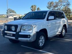 2008 Toyota Landcruiser GXL VDJ200R 4X4 Constant Glacier White