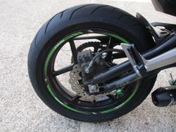 2012 Kawasaki ER-6nL GREEN