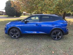 2025 Nissan QASHQAI Ti J12 MY25 Magnetic Blue with Onyx Black Roof