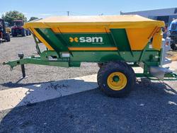 2025 SAM 3.8T Fertiliser Spreader Yellow