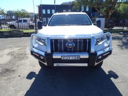 2018 Toyota Landcruiser Prado GXL GDJ150R 4X4 Dual Range Silver Pearl