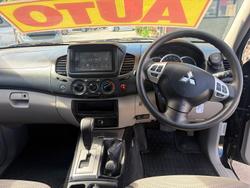 2014 Mitsubishi Triton GLX MN MY15 4X4 Dual Range Black