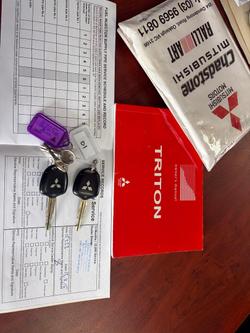 2014 Mitsubishi Triton GLX MN MY15 4X4 Dual Range Black