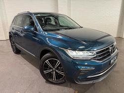 2022 Volkswagen Tiguan 132TSI Life 5N MY22 Four Wheel Drive Nightshade Blue