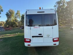 2018 Toyota Coaster WHITE
