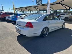 2009 Holden Caprice WM MY09.5 Heron White