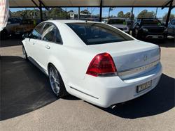 2009 Holden Caprice WM MY09.5 Heron White