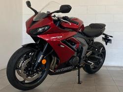 2024 Triumph Daytona 660 Daytona Red