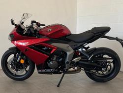 2024 Triumph Daytona 660 Daytona Red
