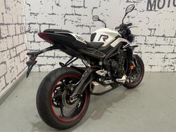 2024 Triumph Street Triple R 765 Street Triple White