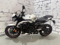 2024 Triumph Street Triple R 765 Street Triple White
