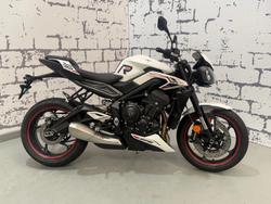 2024 Triumph Street Triple R 765 Street Triple White