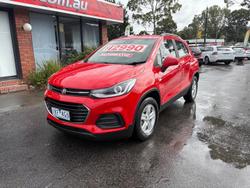 2017 Holden Trax LS TJ MY17 Absolute Red