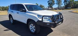 2021 Toyota Landcruiser Prado GX GDJ150R 4X4 Dual Range Glacier White