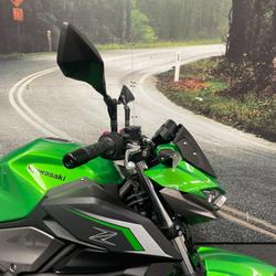 2024 Kawasaki Z500 Green