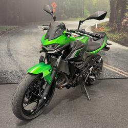 2024 Kawasaki Z500 Green