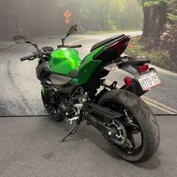 2024 Kawasaki Z500 Green