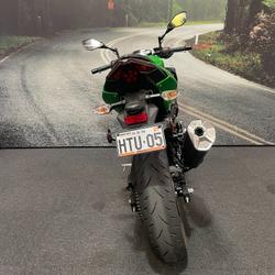 2024 Kawasaki Z500 Green