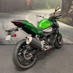 2024 Kawasaki Z500 Green