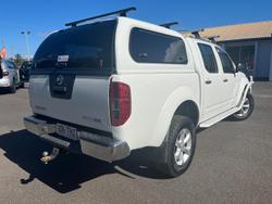2012 Nissan Navara ST-X D40 Series 5 4X4 Dual Range Arctic White