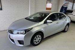 2014 Toyota Corolla Ascent ZRE172R Silver Ash