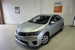 2014 Toyota Corolla Ascent ZRE172R Silver Ash