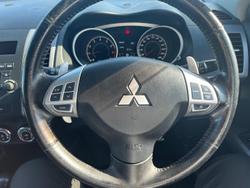 2011 Mitsubishi Outlander VR ZH MY11 4X4 On Demand Effect Grey