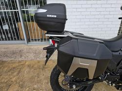 2023 Kawasaki KLR650 (KL650) ADVENTURE GRAYSTONE/FURNACE ORANGE