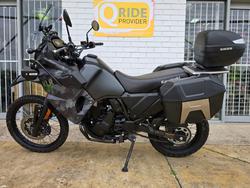 2023 Kawasaki KLR650 (KL650) ADVENTURE GRAYSTONE/FURNACE ORANGE