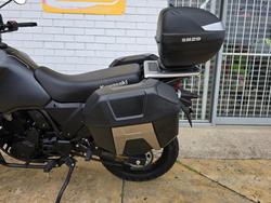 2023 Kawasaki KLR650 (KL650) ADVENTURE GRAYSTONE/FURNACE ORANGE