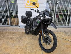 2023 Kawasaki KLR650 (KL650) ADVENTURE GRAYSTONE/FURNACE ORANGE